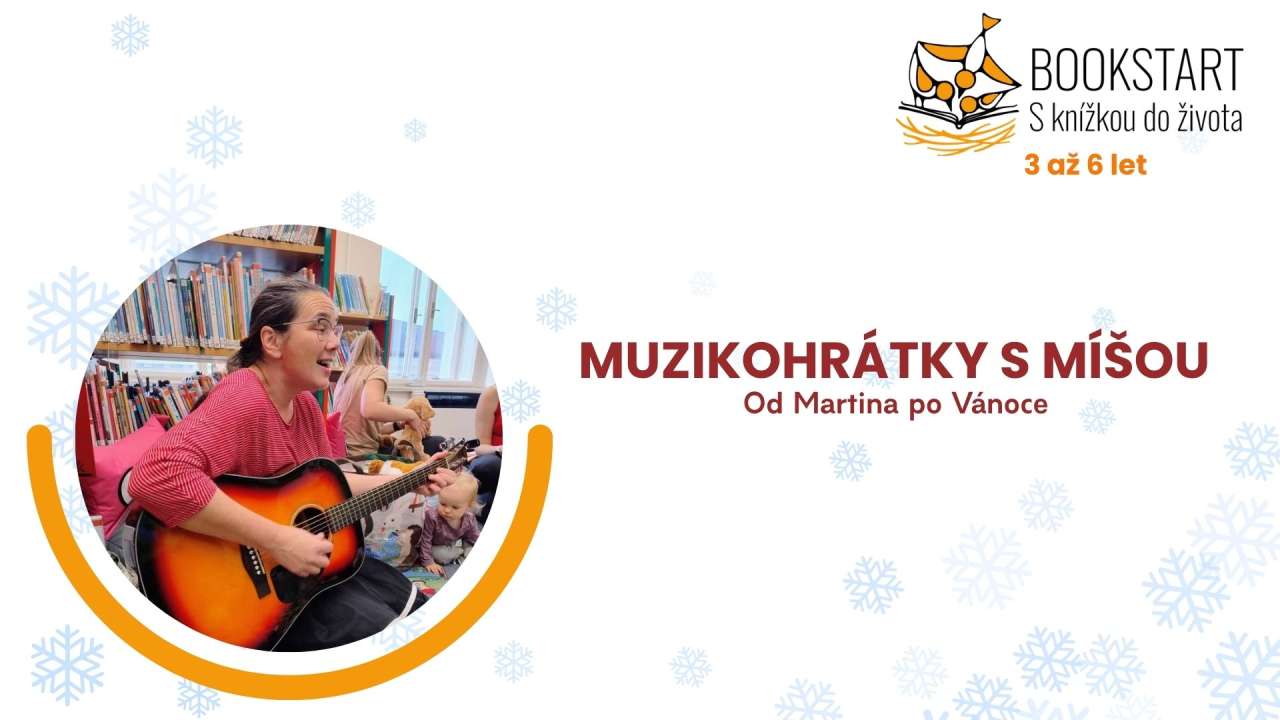 Bookstart: Muzikohrátky s Míšou / listopad 2026